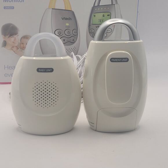 Vtech Baby Monitor DM221PU & DM221BU with Power Adapters Tested And Working - Picture 5 of 7